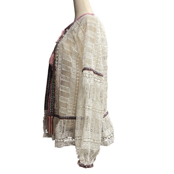 River Island Crochet Top Size Large - Picture 6 of 14